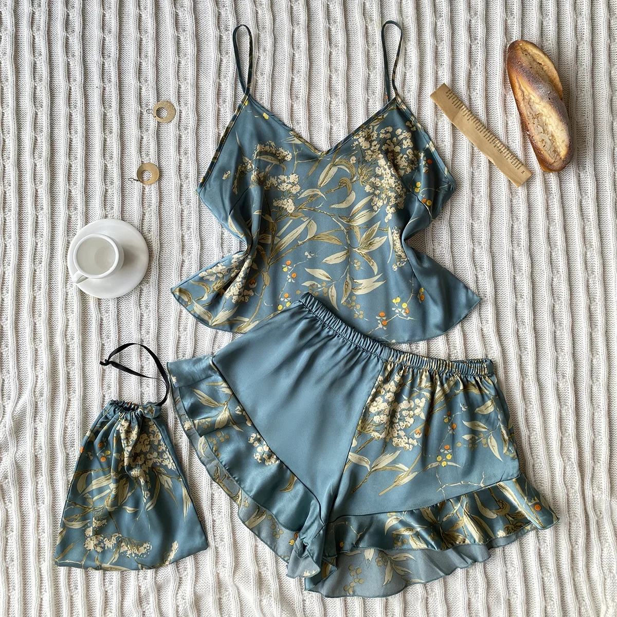 Women Bags Louis Vuitton - 3 Pcs Summer Women Dress Silk