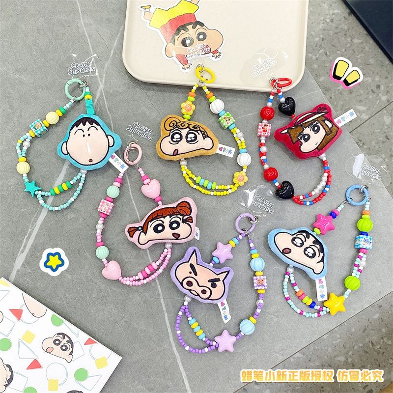 Women Bags Accessories - Genuine Original Crayon Shin-chan Keychains Anime