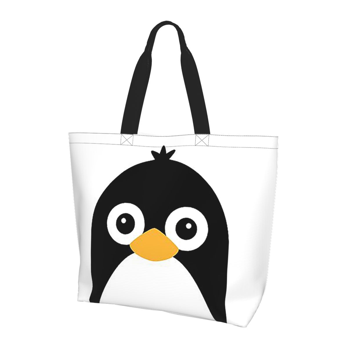 Cute Vector Penguin Shopping T - Women Bags Vector avaliação e preço
