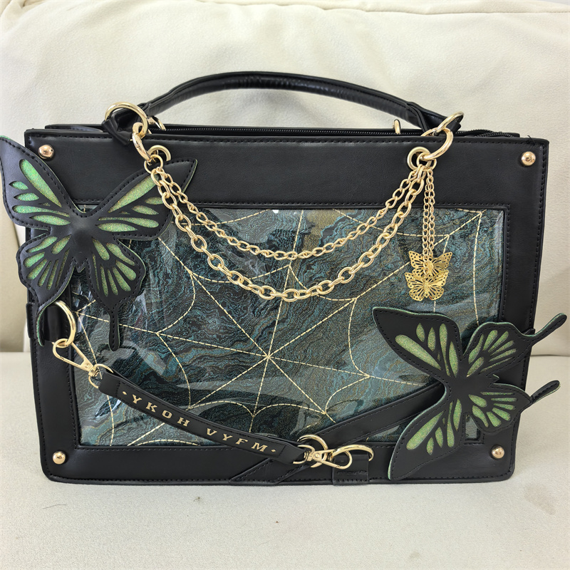 Y2K Dark Gothic Style Butterfl - Women'S Japanese Bags avaliação e preço