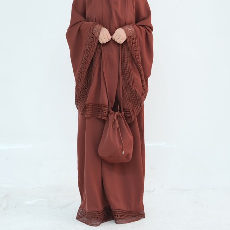 Muslim 4 Piece Set Women Skirt - Women Bags In Dubai avaliação e preço