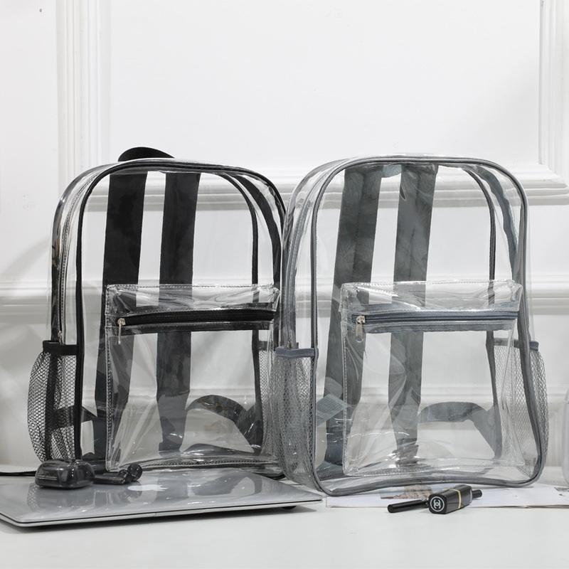 Transparent PVC Outdoor Sports - Women Bags Casual avaliação e preço