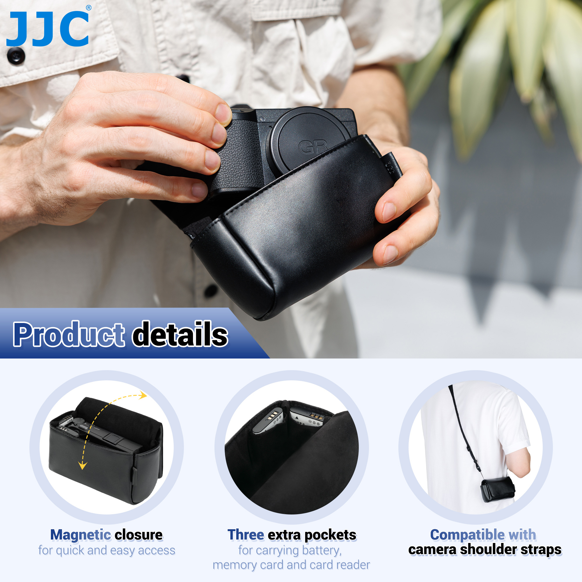 JJC Small Camera Bag For Ricoh - Women Bags Louis Vuitton avaliação e preço