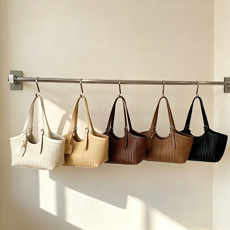 CLAREGQI   Hand Woven Tote Bag - Women Bags Casual avaliação e preço