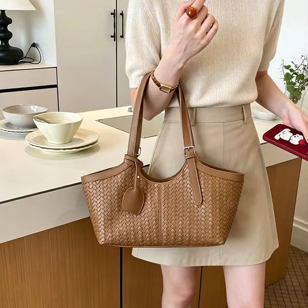 CLAREGQI   Hand Woven Tote Bag - Women Bags Casual avaliação e preço