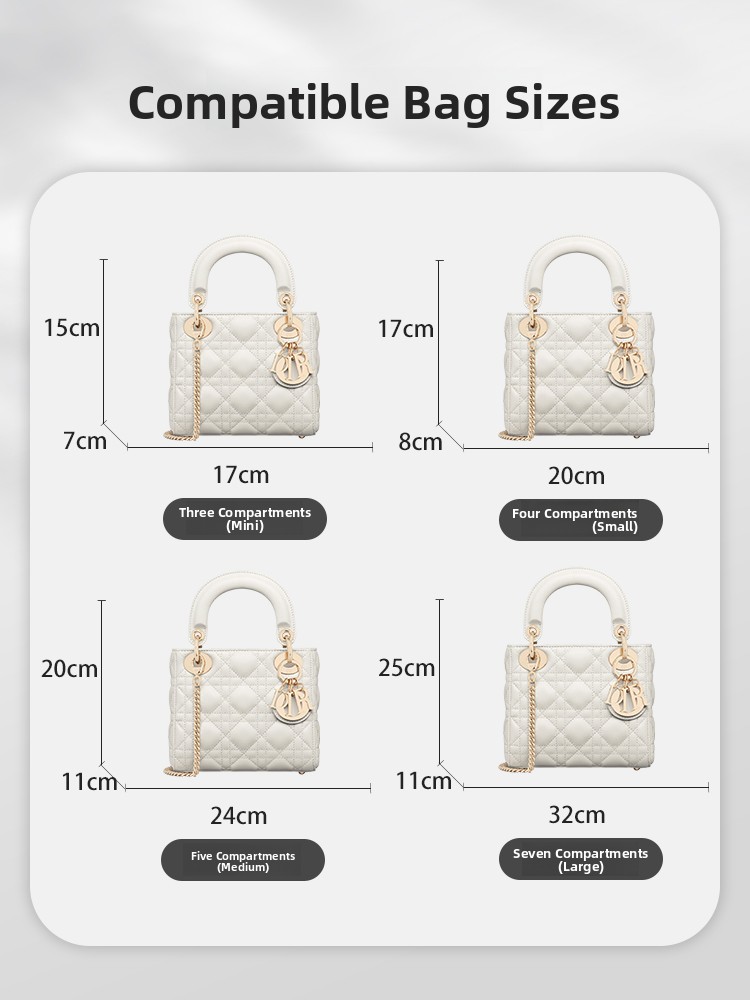 Diore Lady Inner Bag Organizer - Women Bags Dior avaliação e preço