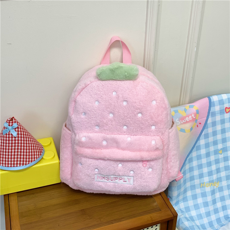 Plush Strawberry Classic Solid - Women Bags For Sale avaliação e preço