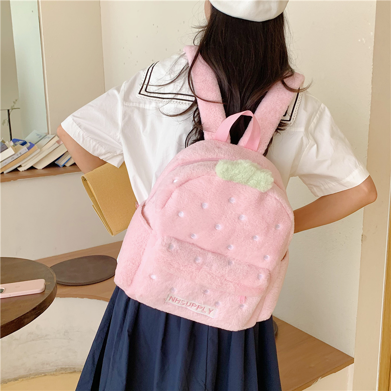 Plush Strawberry Classic Solid - Women Bags For Sale avaliação e preço