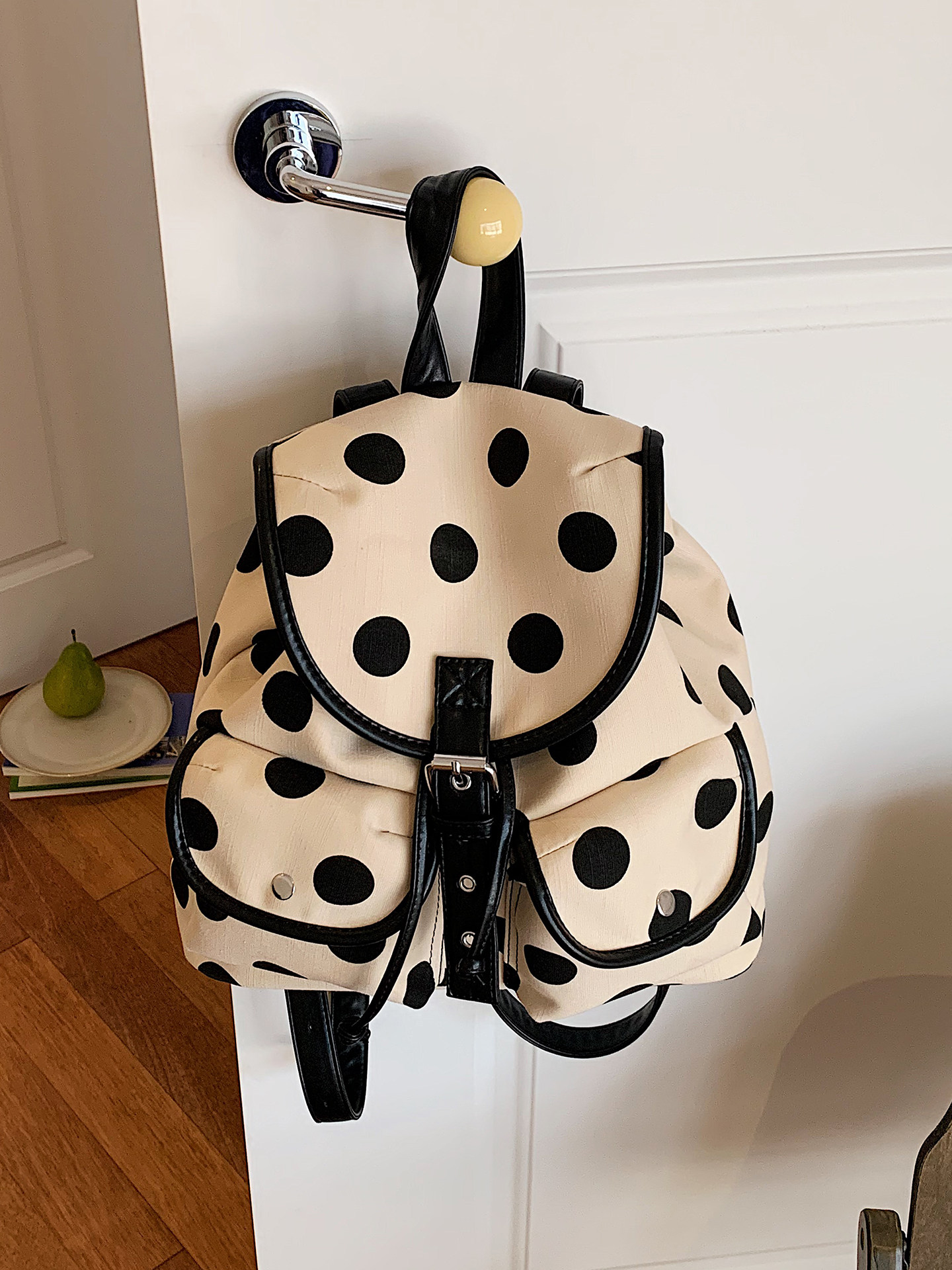 Fashion Polka Dot Backpack Wom - Women Bags In Trend avaliação e preço