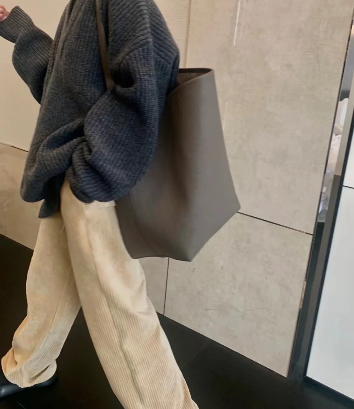 Cowhide Autumn Winter Bag: Dur - Women Bags Dkny avaliação e preço