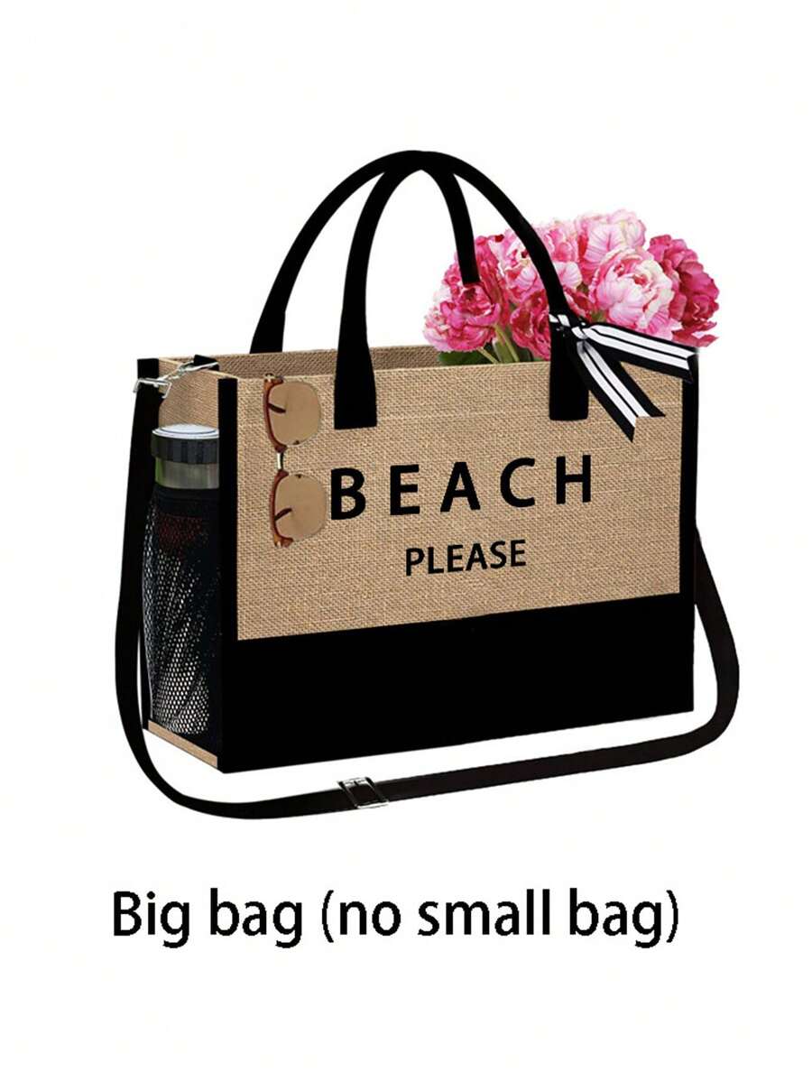 Beach Tote Bag Set With Sun Vi - Women Bags Casual avaliação e preço