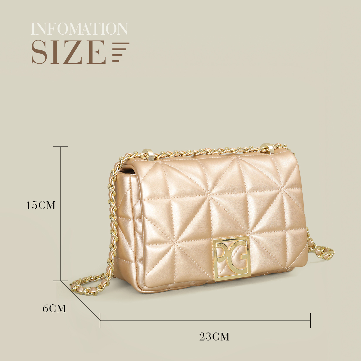 PG PATSY GARIS Women's Bag Lux - Women Bags Clearance avaliação e preço