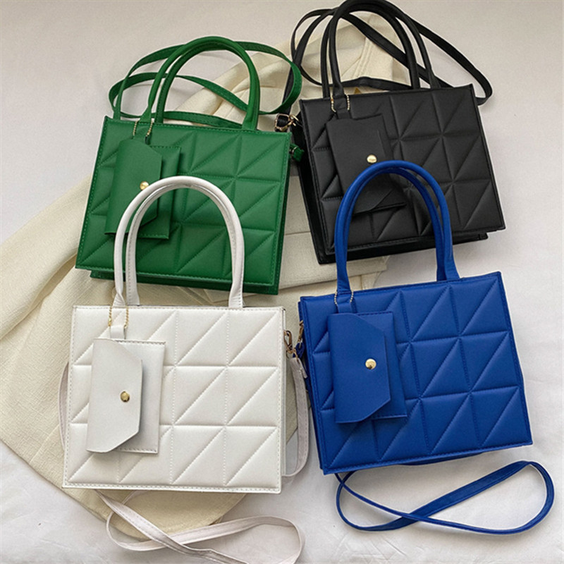 Stylish Quilted Tote Bag, Stru - Top Handle Structured avaliação e preço