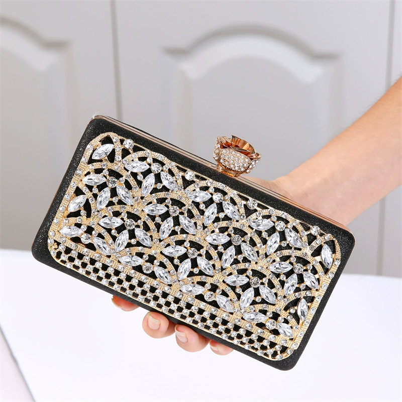 Luxury Diamond Metal Frame Eve - Women Bags In Dubai avaliação e preço