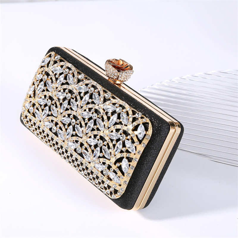 Luxury Diamond Metal Frame Eve - Women Bags In Dubai avaliação e preço