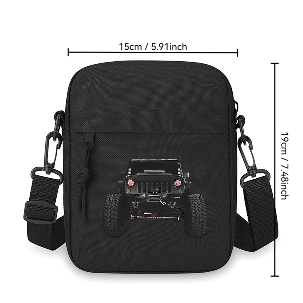 Black Jeep big tires front vie - Women'S Jeep Bags avaliação e preço