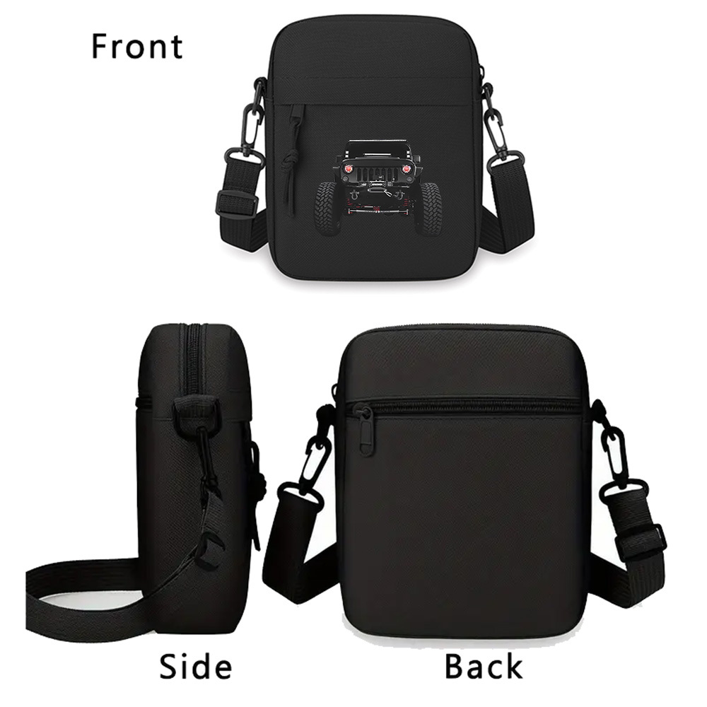 Black Jeep big tires front vie - Women'S Jeep Bags avaliação e preço