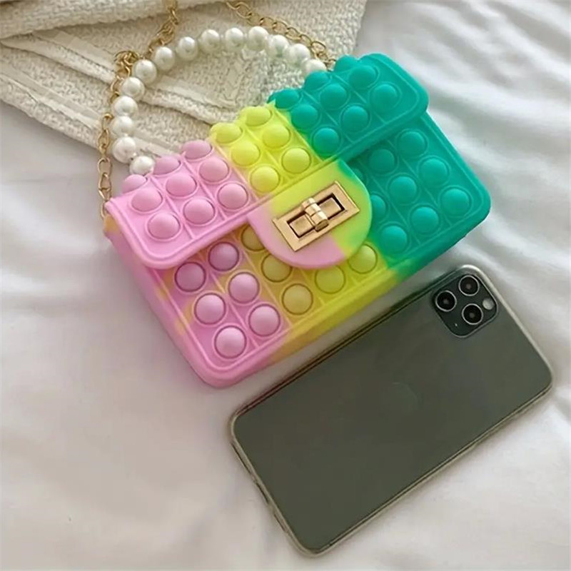 Silicone Love Bubble Jelly Bag - Women Bags H&M avaliação e preço