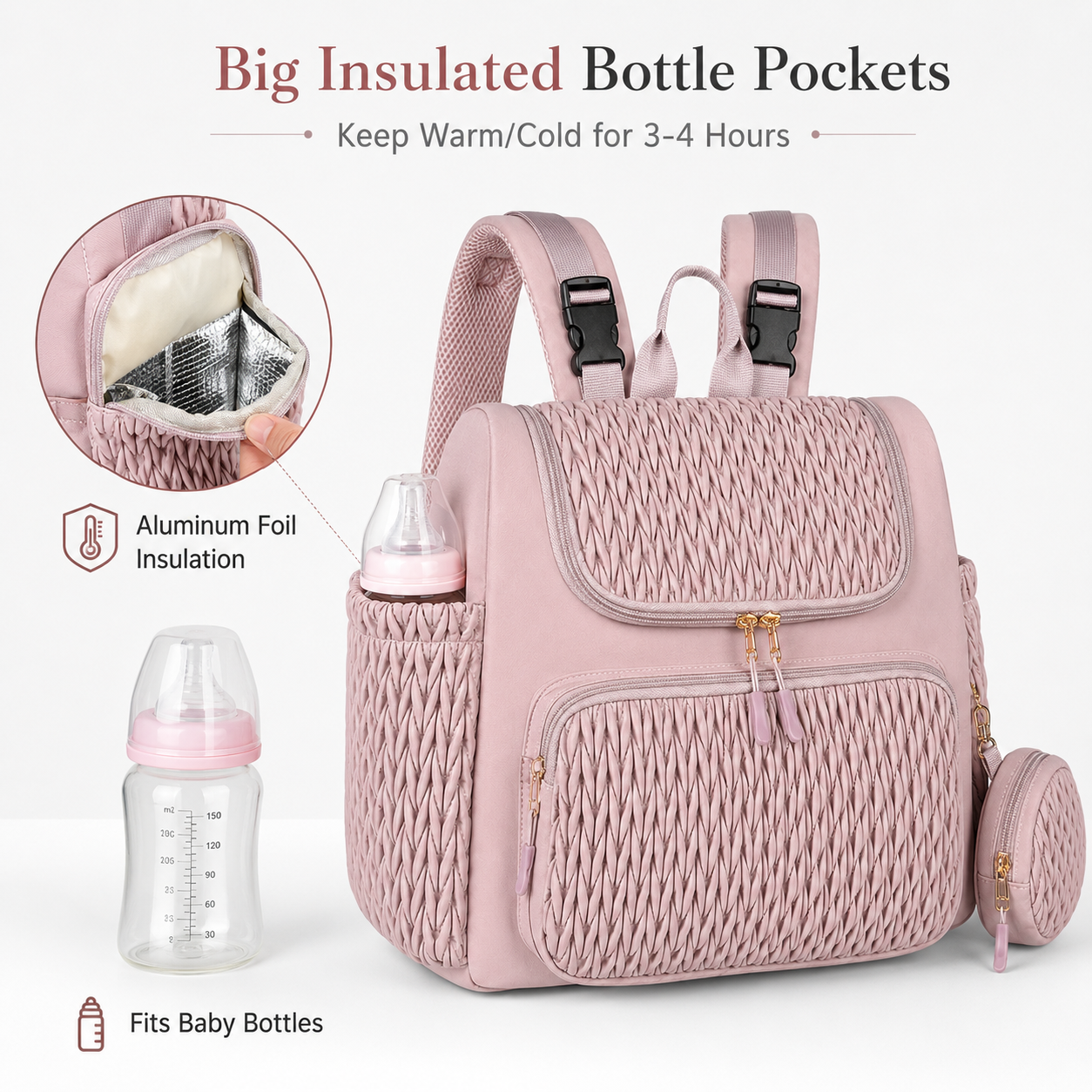 Multifunctional Mommy Diaper B - Women Bags Pk avaliação e preço