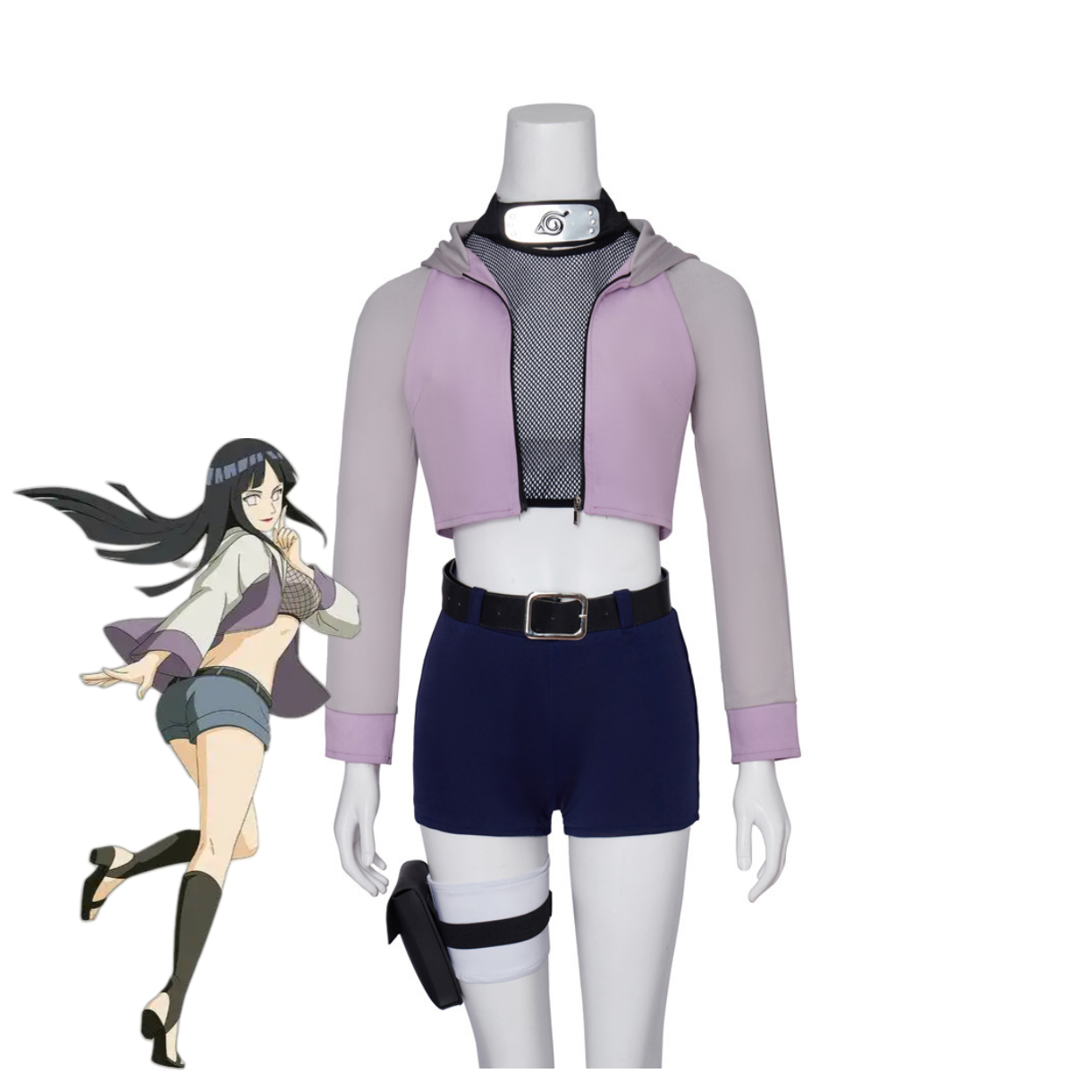 Anime Hyuga Hinata Cosplay Cos - Women Bags Accessories avaliação e preço