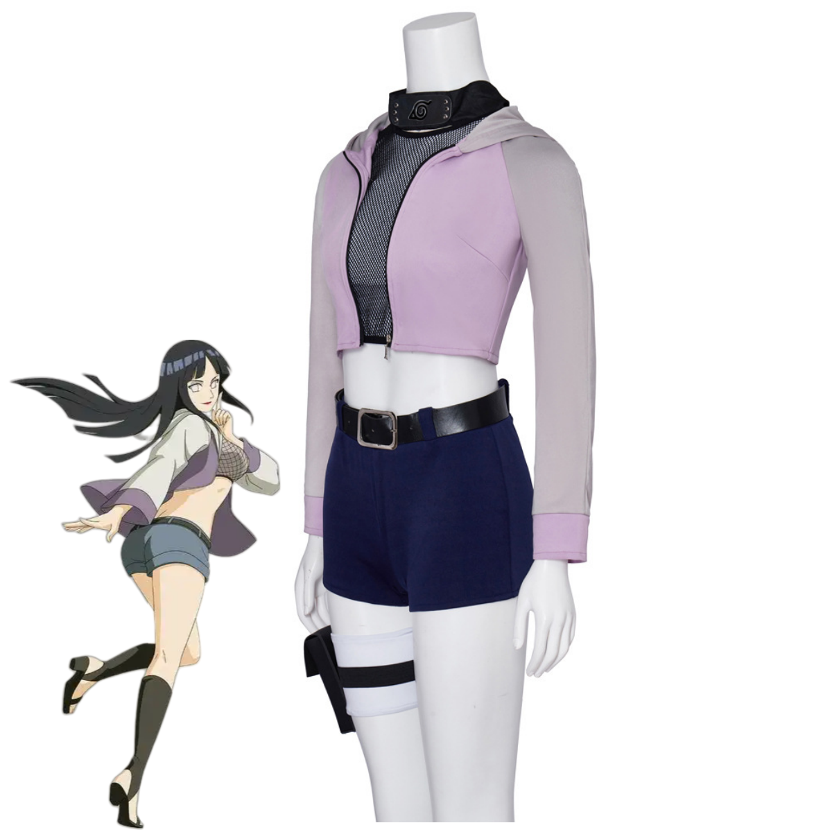Anime Hyuga Hinata Cosplay Cos - Women Bags Accessories avaliação e preço