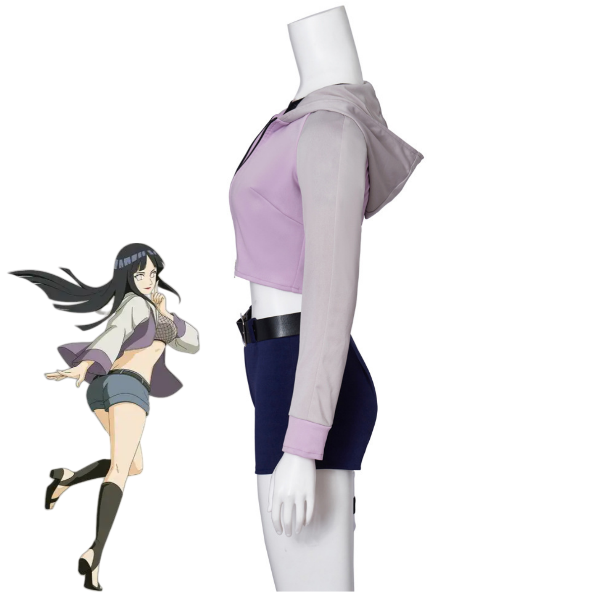 Anime Hyuga Hinata Cosplay Cos - Women Bags Accessories avaliação e preço