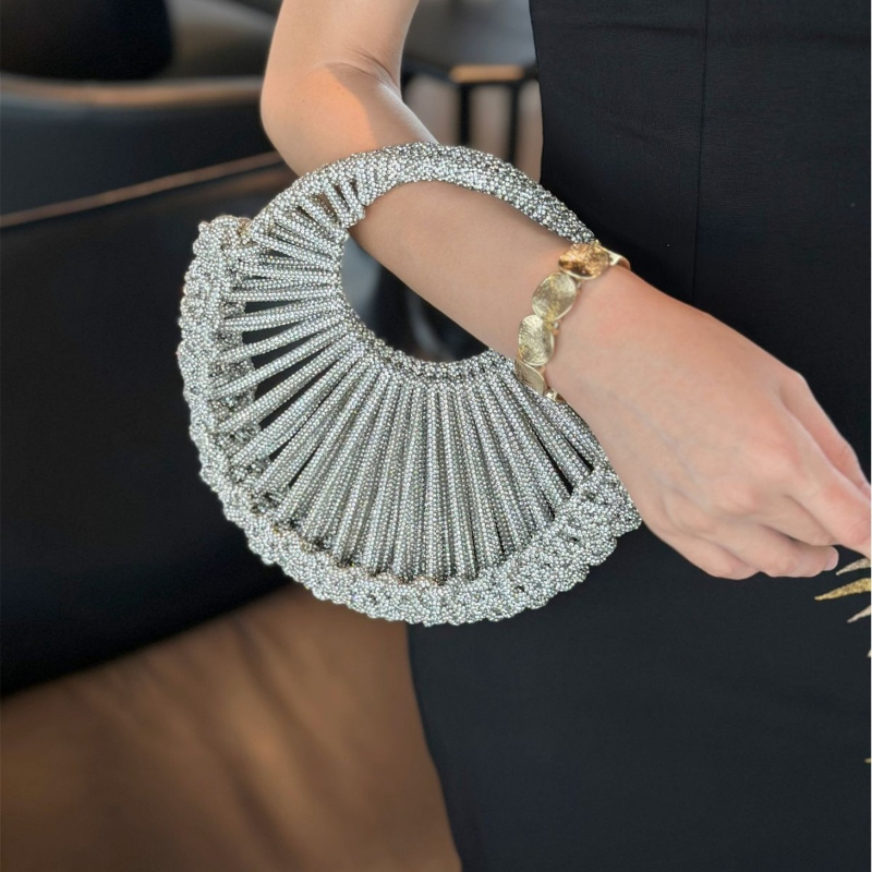 Shiny Clutch Evening Bag Femal - Women Bags In Trend avaliação e preço