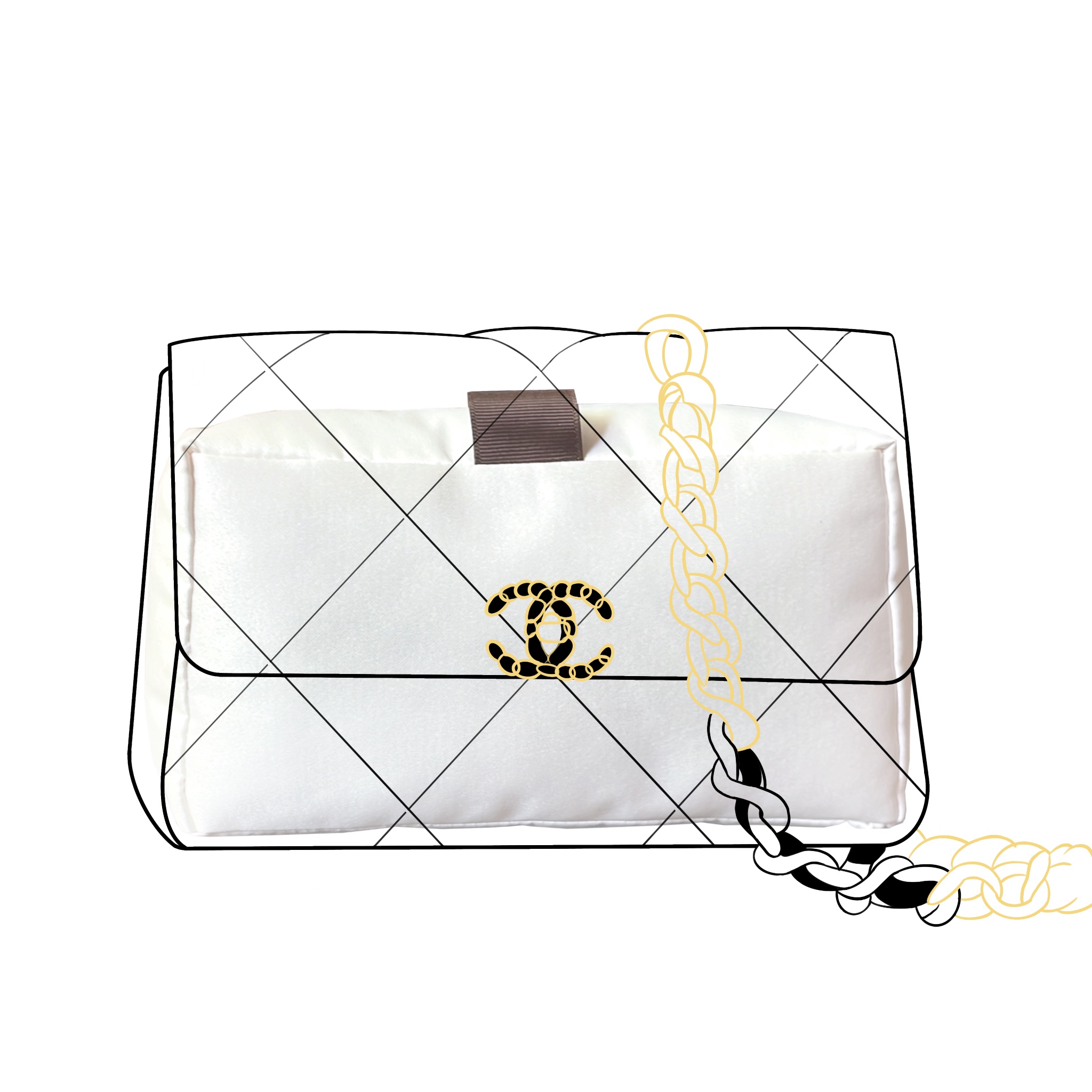 Fit for Flap CC19 Luxury Handb - Women Bags Dior avaliação e preço