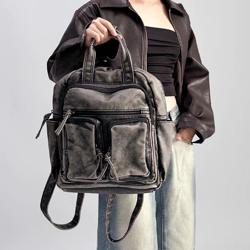 Luxury Soft Washed Pu Leather  - Women Bags In Trend avaliação e preço