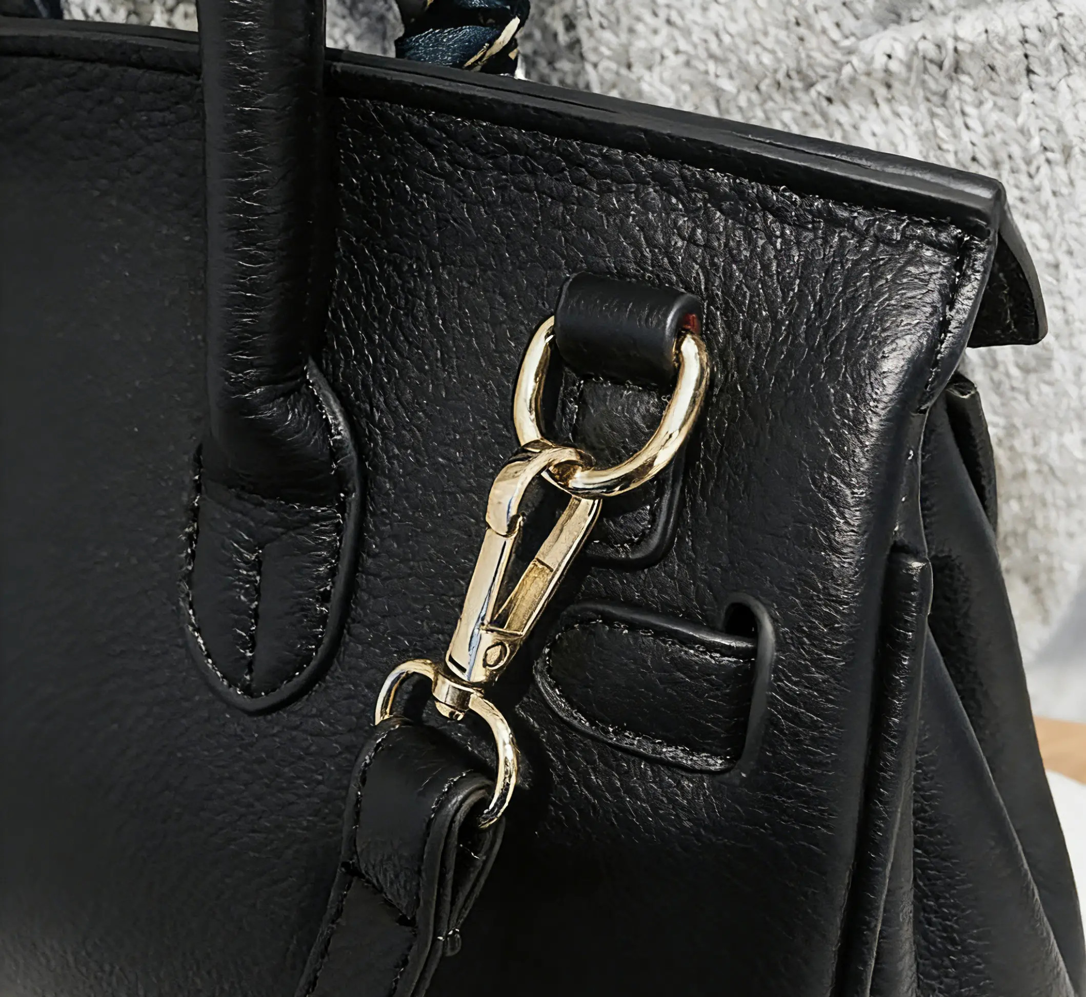 Elegant Structured Top Handle  - Top Handle Structured avaliação e preço