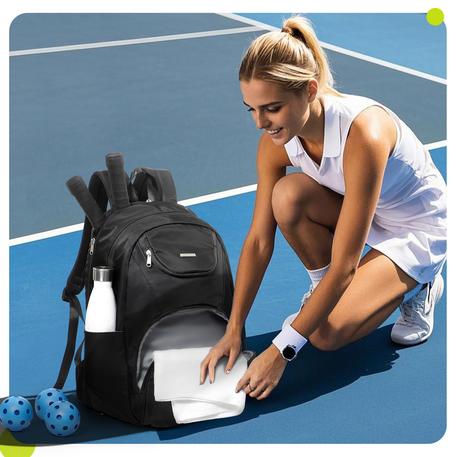 Tennis Bag Tennis Backpack 2 R - Women Bags Casual avaliação e preço