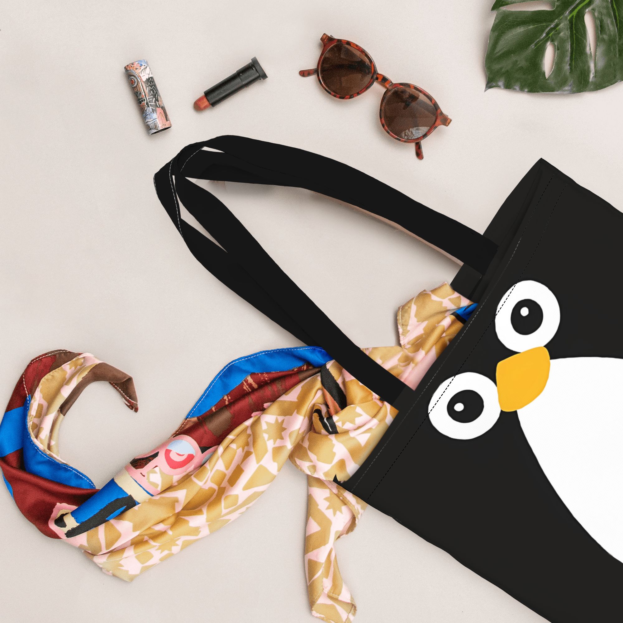 Kawaii Vector Penguin Animal F - Women Bags Vector avaliação e preço