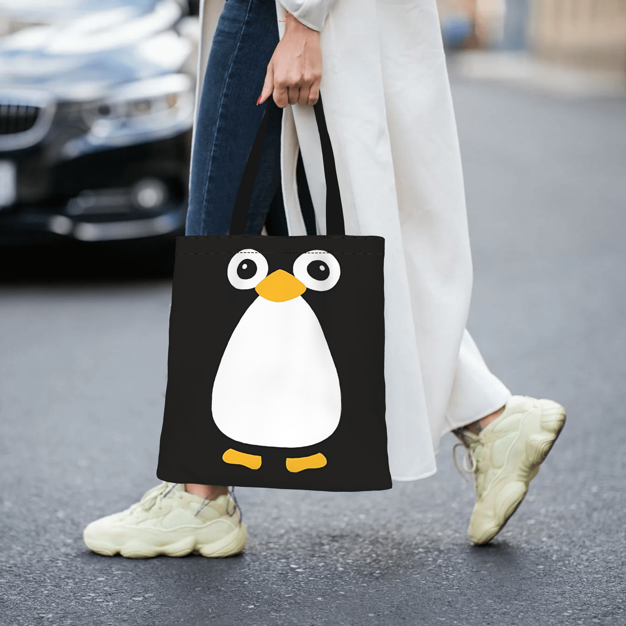 Kawaii Vector Penguin Animal F - Women Bags Vector avaliação e preço