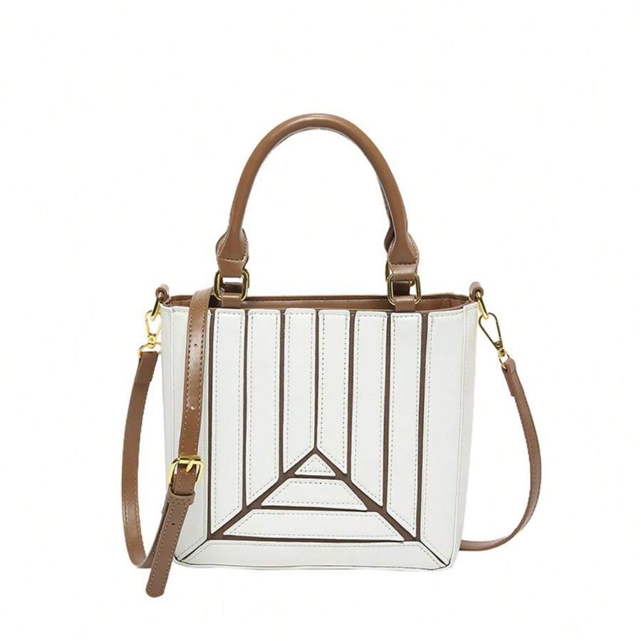 Geometric Panel Structured Top - Top Handle Structured avaliação e preço