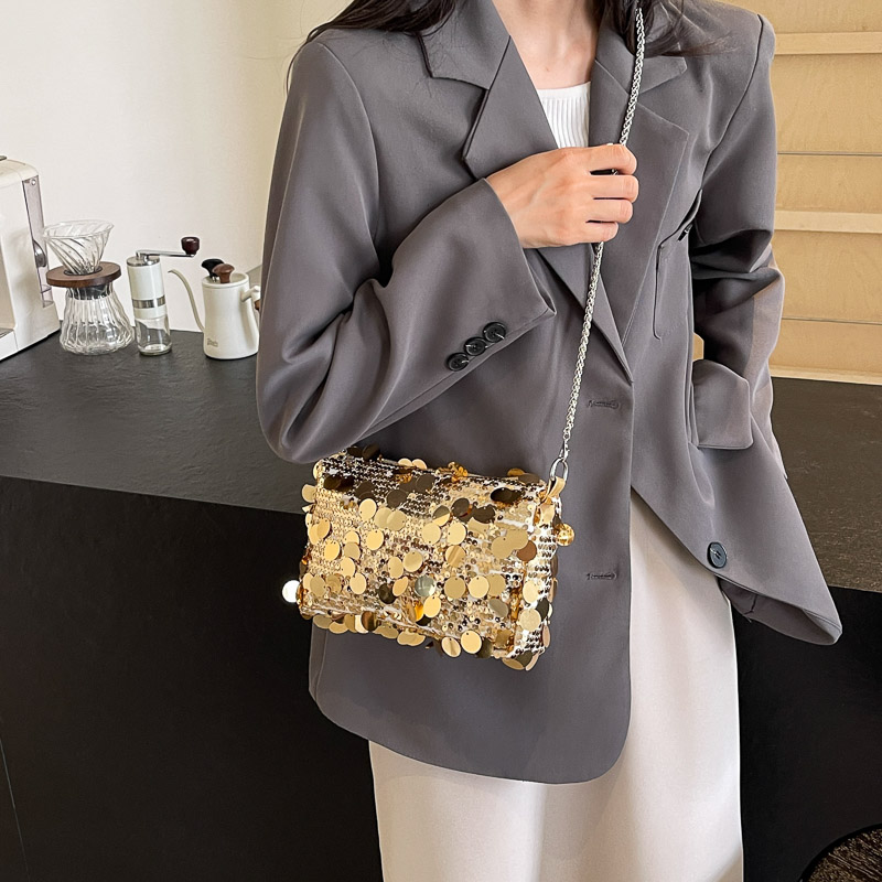 Luxury Gold Sequined Party Pur - Women Bags Dior avaliação e preço