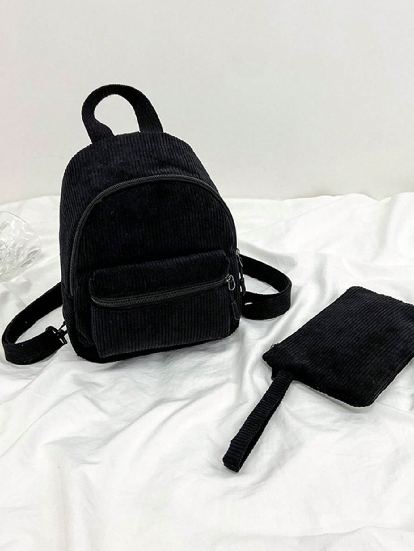 Solid Color Corduroy Fabric Fa - Women Bags Casual avaliação e preço