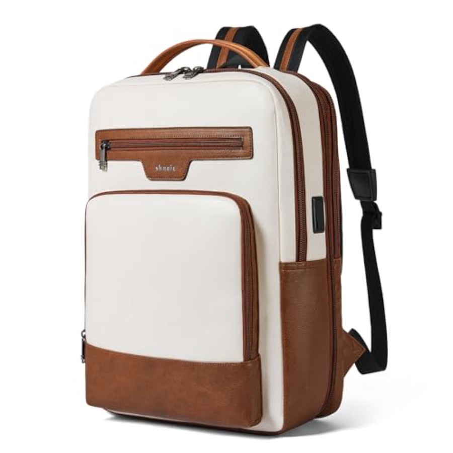 Leather Laptop Backpack for Wo - Women Bags Casual avaliação e preço