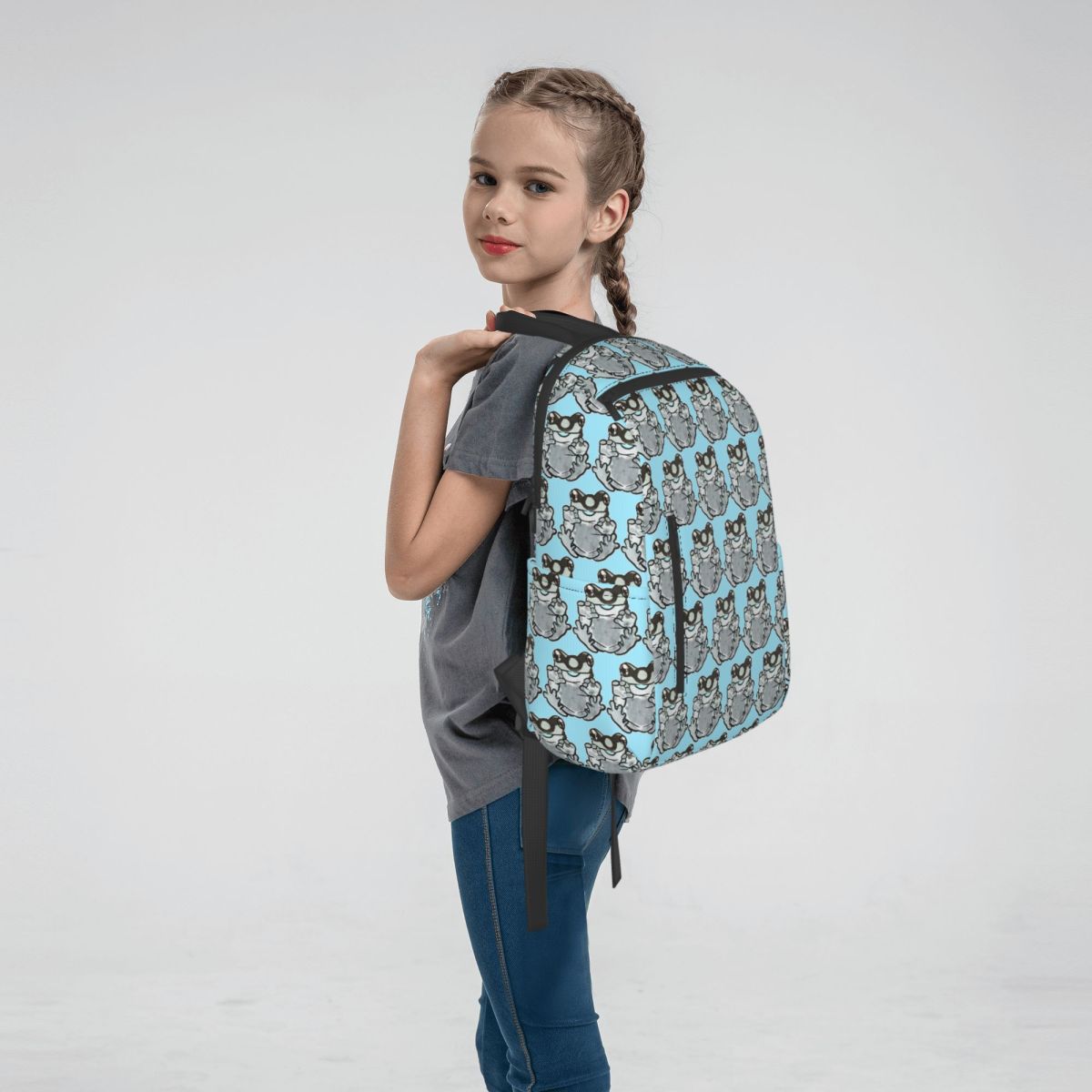 Amazon Milk Frog Blep Backpack - Women Bags Amazon avaliação e preço