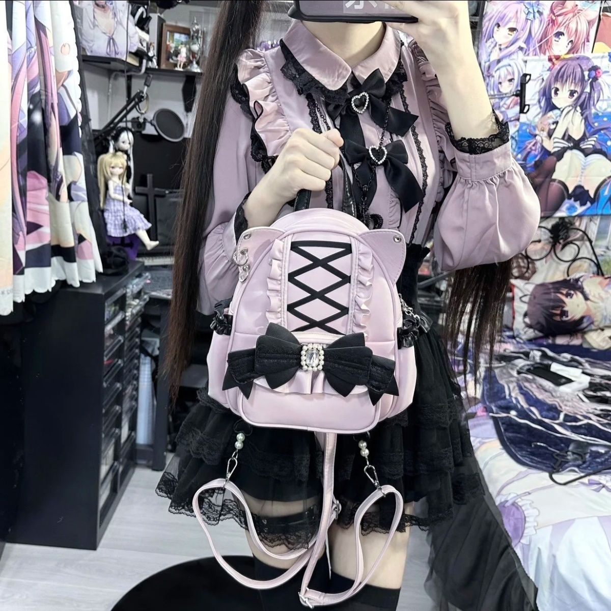 Japanese Jirai Kei Lolita Back - Women'S Japanese Bags avaliação e preço