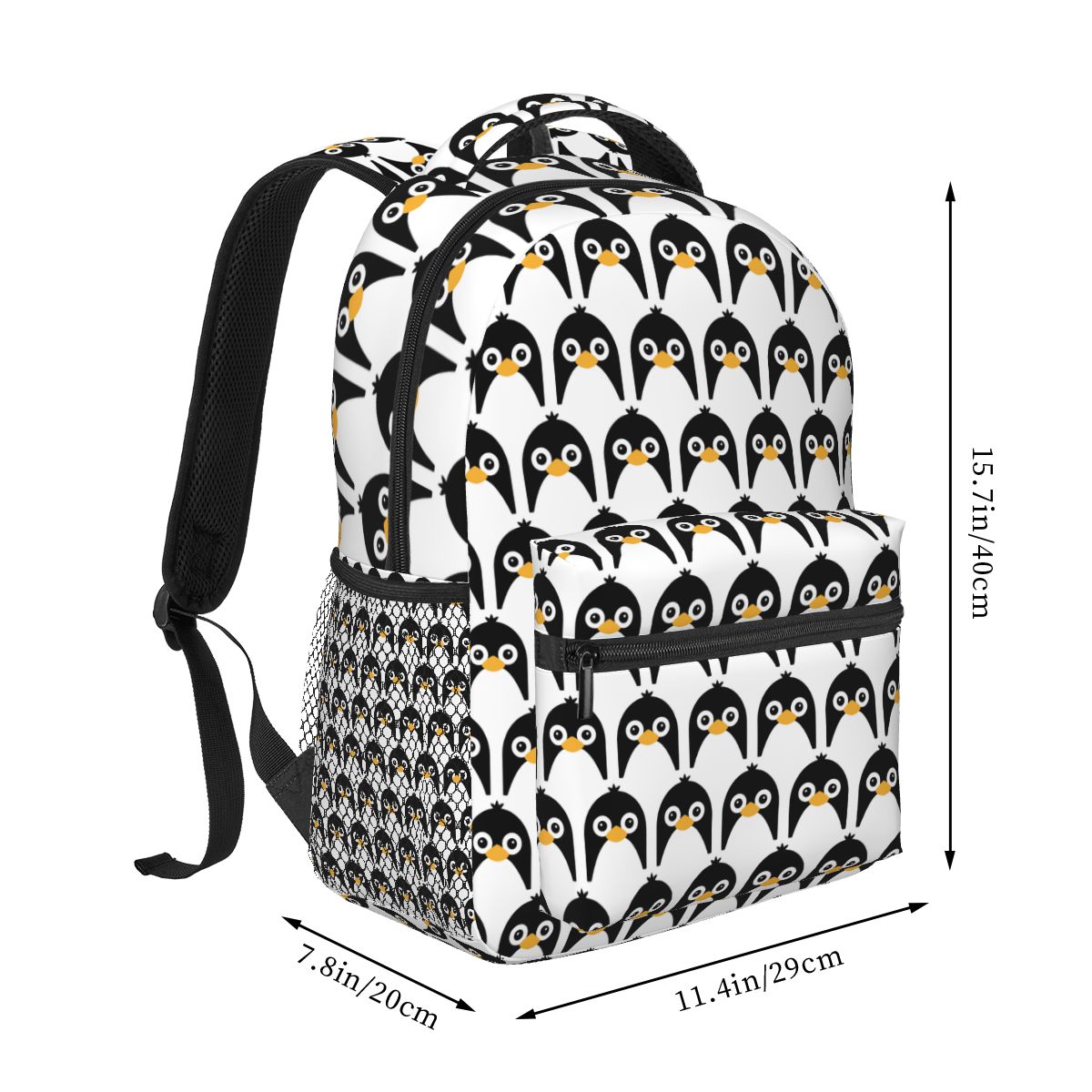 Cute Vector Penguin Backpack S - Women Bags Vector avaliação e preço