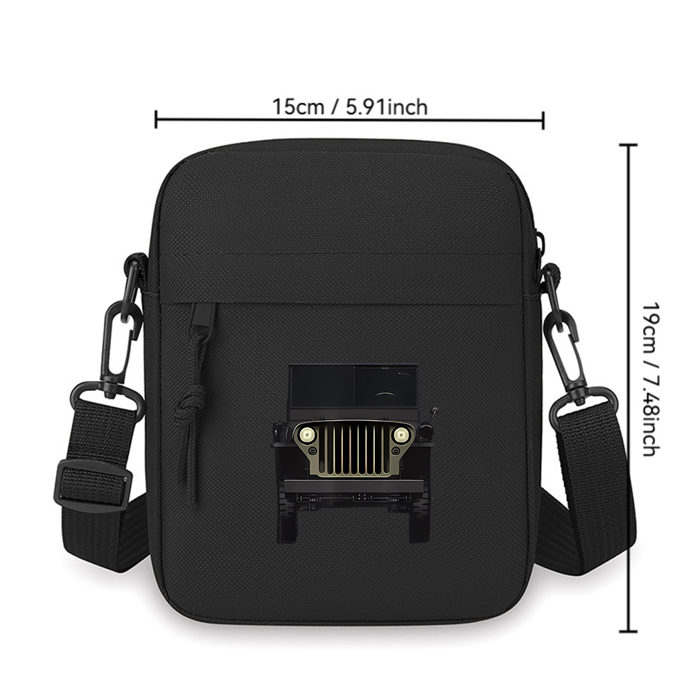 Black vintage Jeep car headlig - Women'S Jeep Bags avaliação e preço