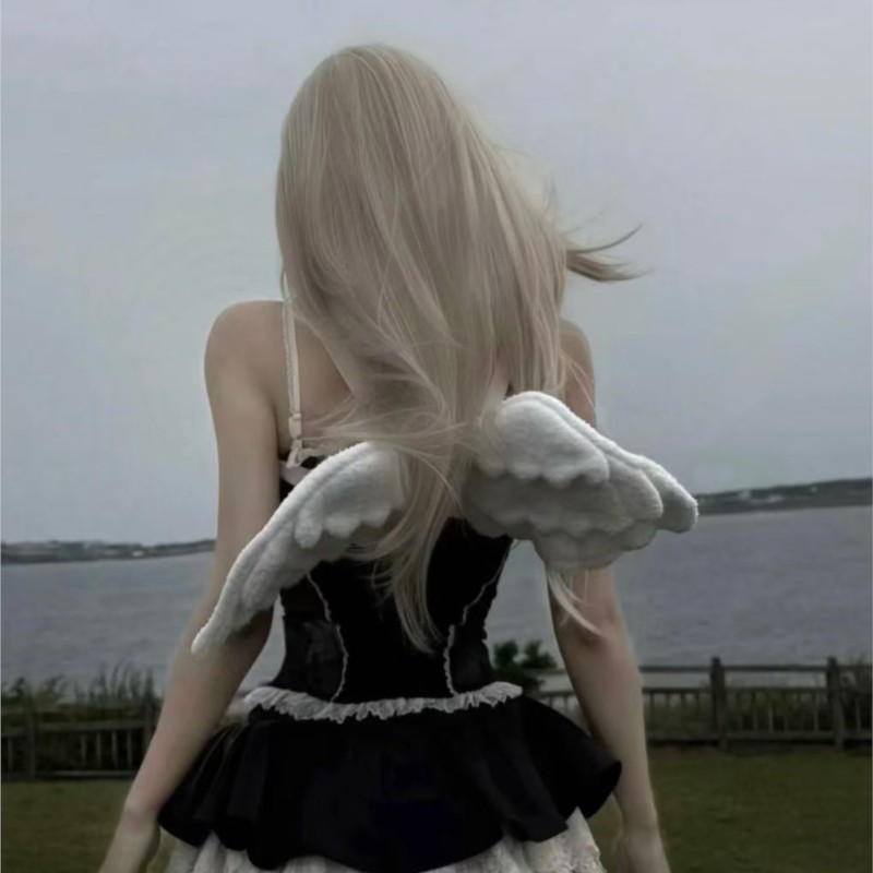 JIAERDI Sweet White Angel Wing - Women'S Japanese Bags avaliação e preço