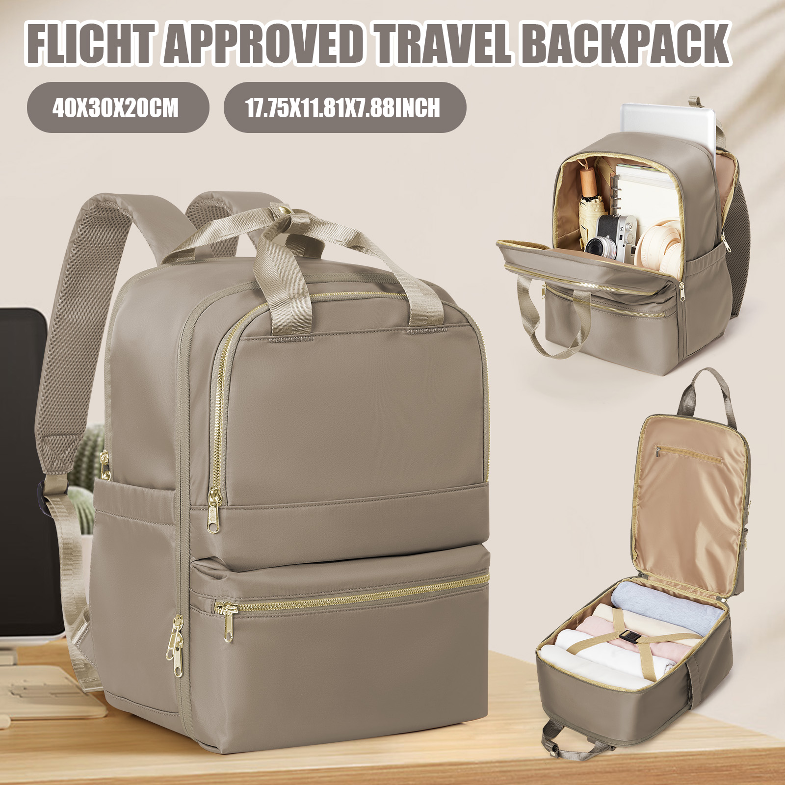 Ryanair 40x30x20 Travel Backpa - Women Bags Casual avaliação e preço