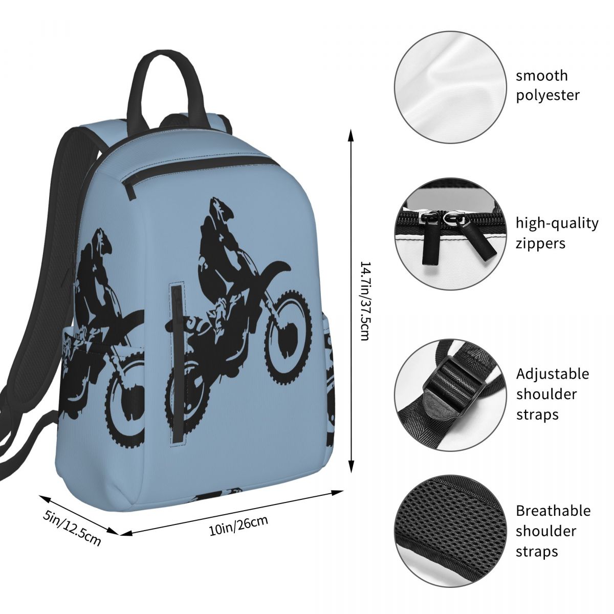 Moto X Dirt Bike Monotone Vect - Women Bags Vector avaliação e preço