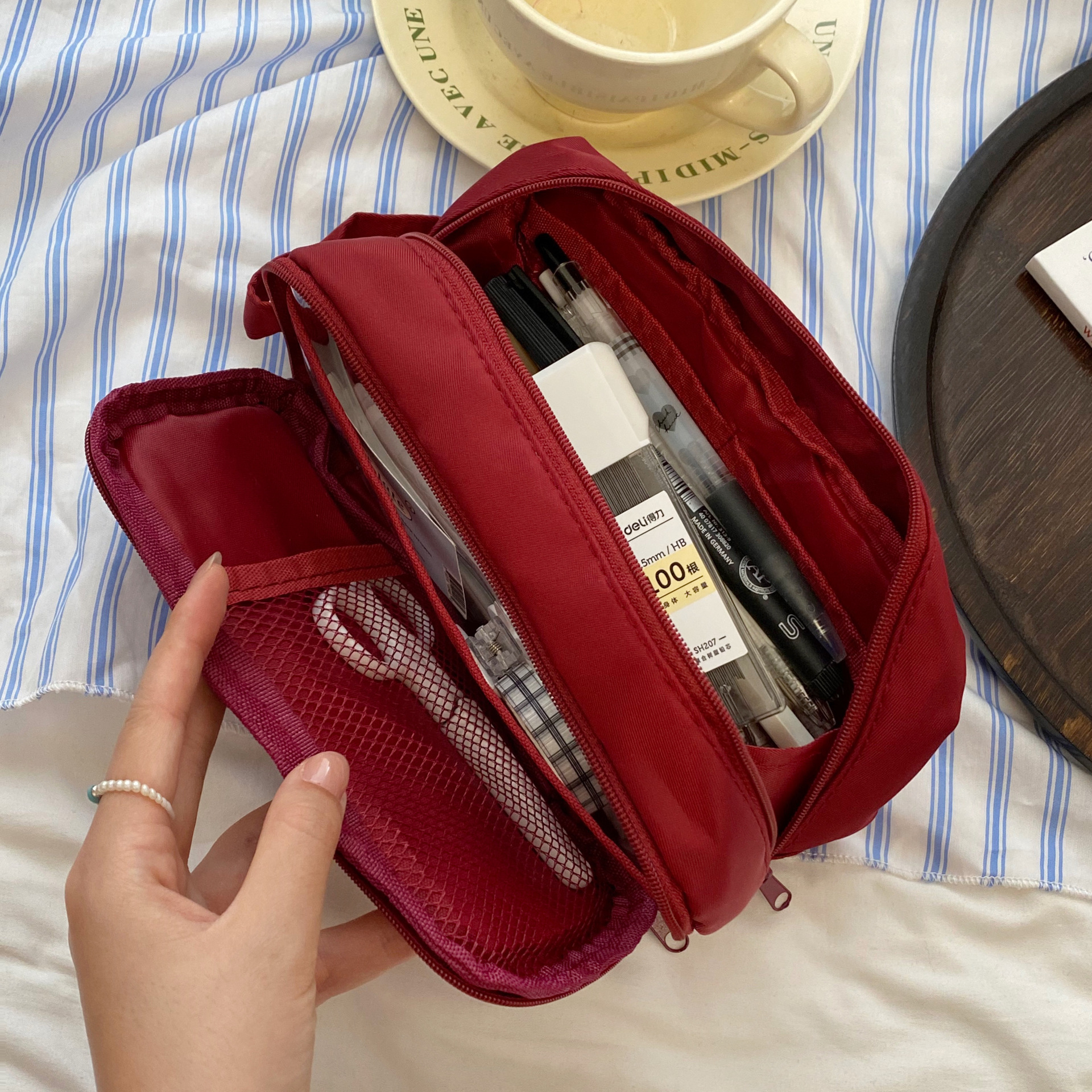 The Minimalist Tote Pencil Cas - Top Handle Structured avaliação e preço