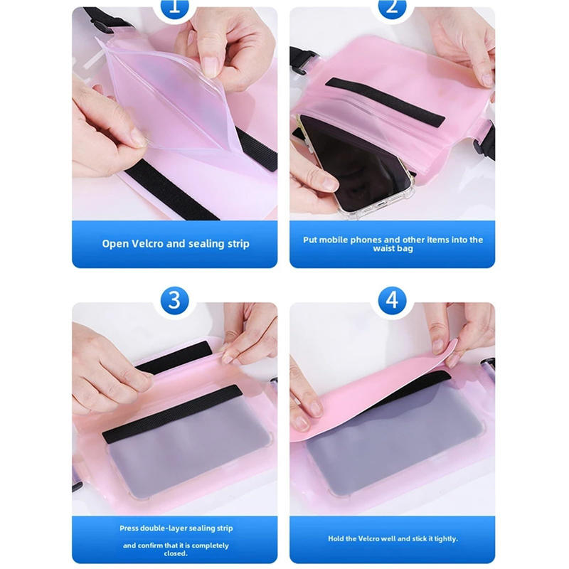 1PC Waterproof Waist Belt Bag  - Women Bags Accessories avaliação e preço
