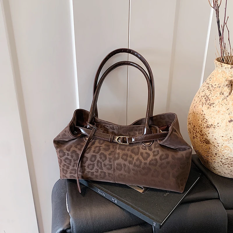 Leopard Print Sewing Thread Ha - Women Bags For Sale avaliação e preço