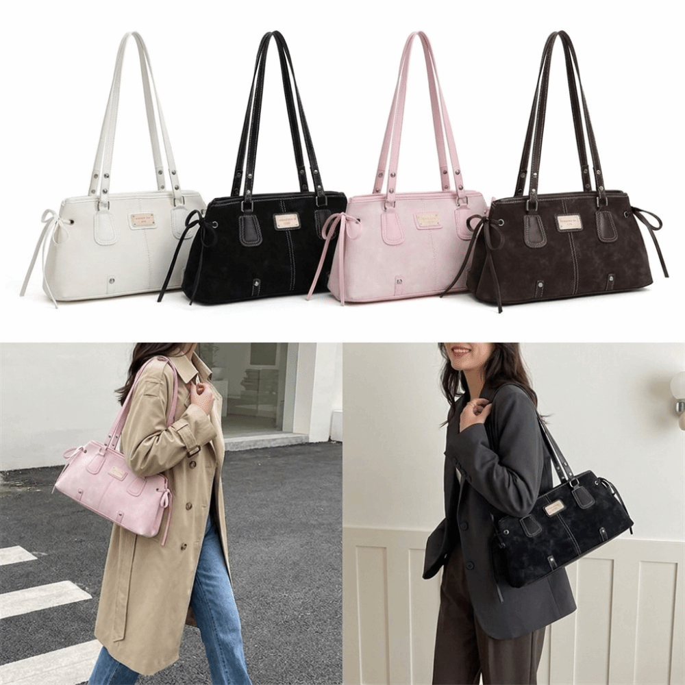Minimalist Faux Leather Tote B - Top Handle Structured avaliação e preço