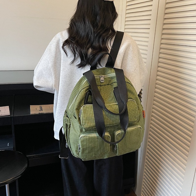 Multi-pocket Checkered Youth B - Women Bags For Sale avaliação e preço