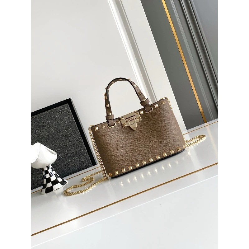 Women Studded Top Handle Purse - Top Handle Structured avaliação e preço